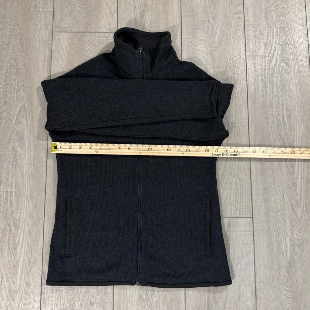 Patagonia Better Sweater Jacket Mens S Black Chicago Booth Full Zip Fleece